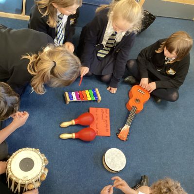 Explore different ways of making sounds